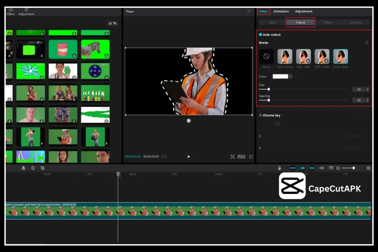 Use Green Screen on CapCut​ Pro