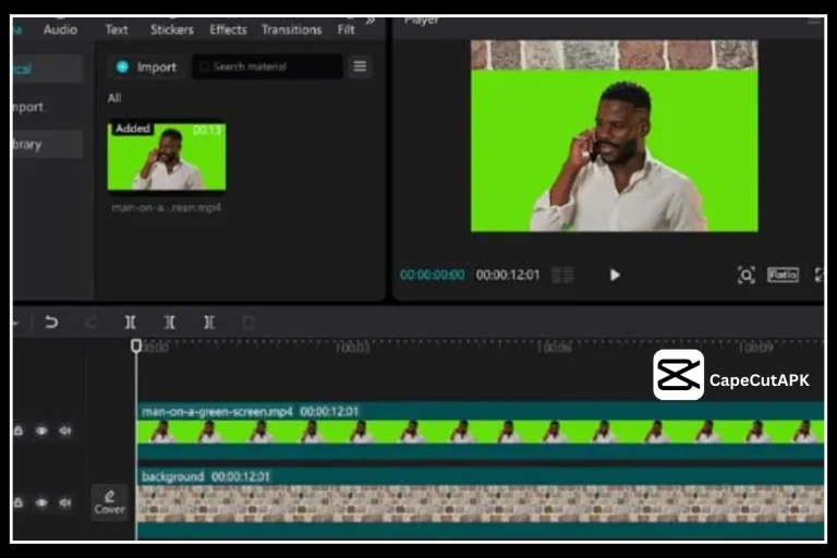 Use Green Screen on CapCut​