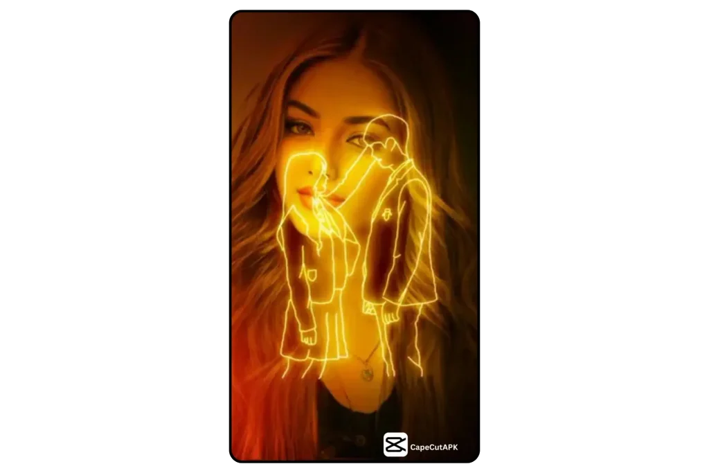 Thug Love CapCut Neon Effect Template
