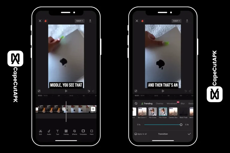 How to Add Transitions in CapCut?
