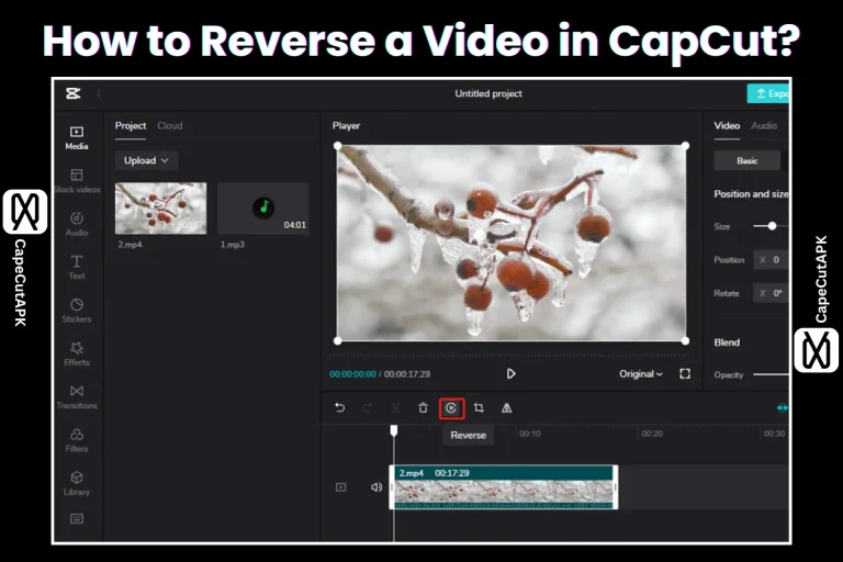 How to Reverse a Video in CapCut? Thumbnail of Blog Post