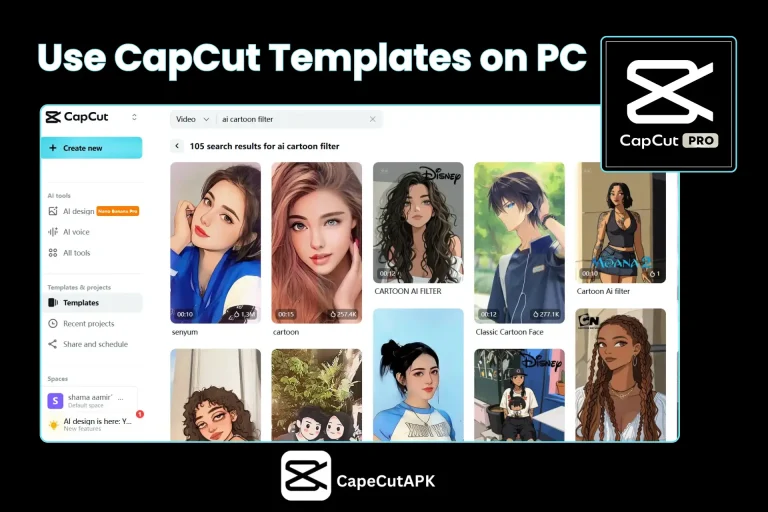 How to use CapCut Templates on PC