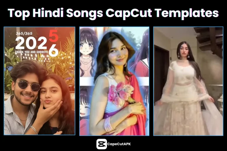 Hindi Song Templates in CapCut