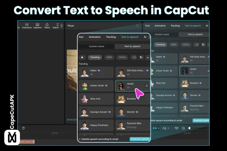 How to Convert Text to Speech in CapCut